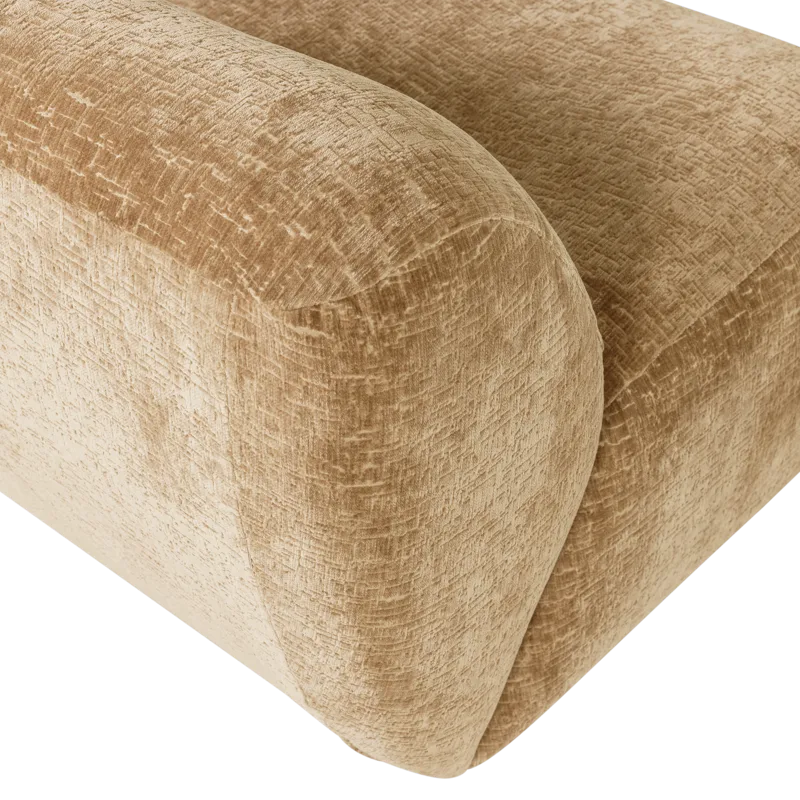 Lenestol Nomu - Lys gul - Møbler - Stoler - Lenestoler - Lenestol uten armlene