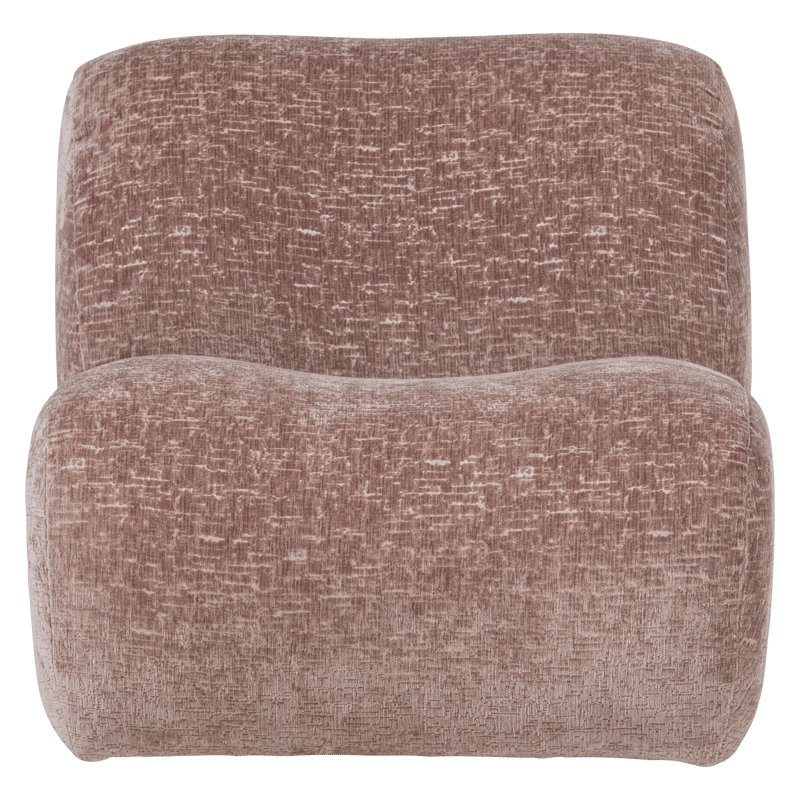 Lenestol Nomu - Lys rosa - Møbler - Stoler - Lenestoler - Lenestol uten armlene