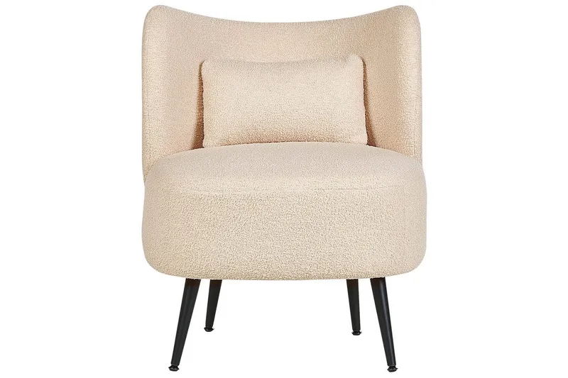 Lenestol Otsby - Beige, svart - Møbler - Stoler - Lenestoler - Lenestol uten armlene