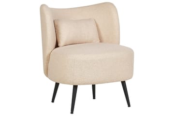 Lenestol Otsby - Beige, svart - Møbler - Stoler - Lenestoler - Lenestol uten armlene