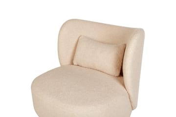 Lenestol Otsby - Beige, svart - Møbler - Stoler - Lenestoler - Lenestol uten armlene