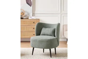 Lenestol Otsby - Grønn, Svart - Møbler - Stoler - Lenestoler - Lenestol uten armlene