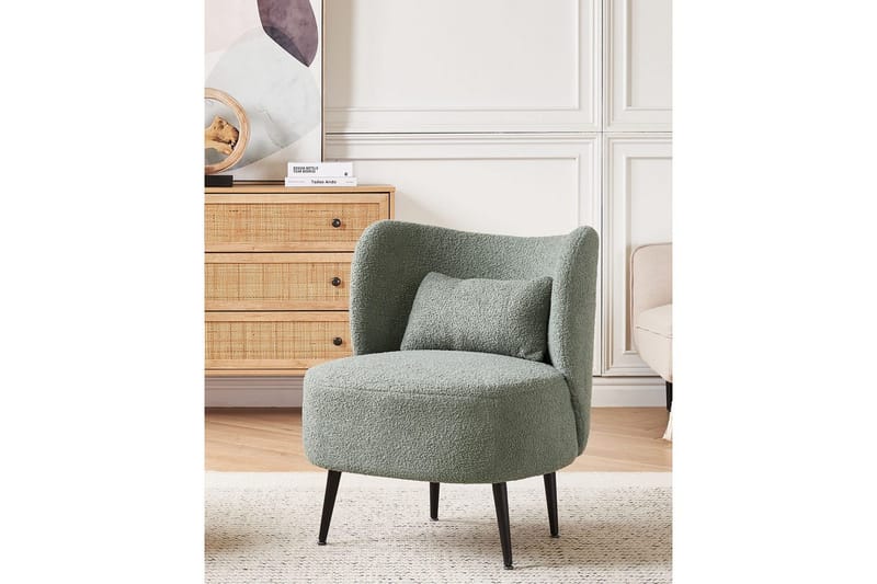 Lenestol Otsby - Grønn, Svart - Møbler - Stoler - Lenestoler - Lenestol uten armlene