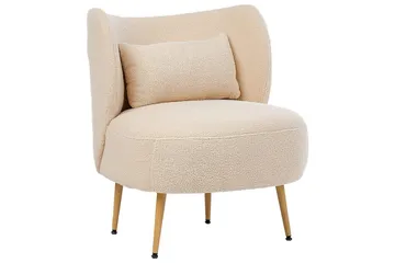 Lenestol Otsby II Beige/lyst tre - Beige/lyst tre - Møbler - Stoler - Lenestoler - Lenestol uten armlene