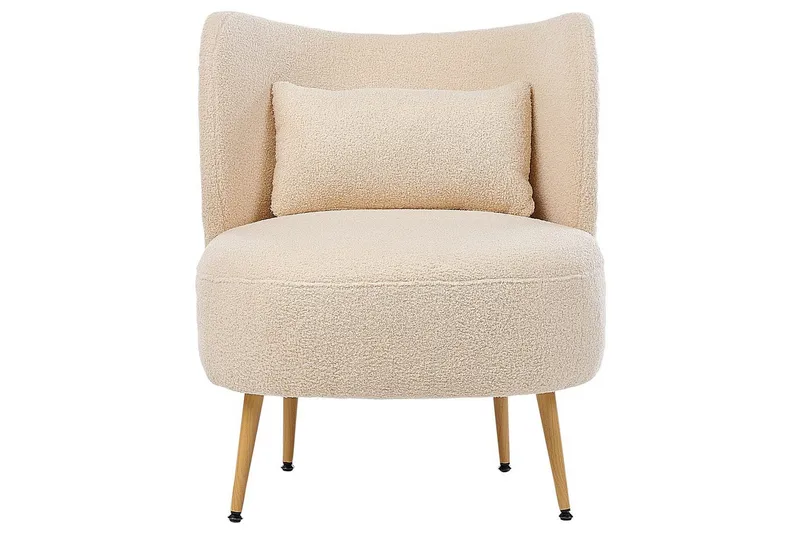 Lenestol Otsby II Beige/lyst tre - Beige/lyst tre - Møbler - Stoler - Lenestoler - Lenestol uten armlene