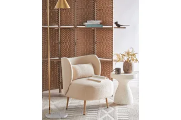 Lenestol Otsby II Beige/lyst tre - Beige/lyst tre - Møbler - Stoler - Lenestoler - Lenestol uten armlene