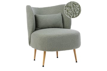 Lenestol Otsby II Grønn/lyst tre