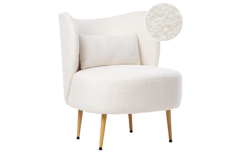 Lenestol Otsby II Hvit/lyst tre, Hvit/lyst tre