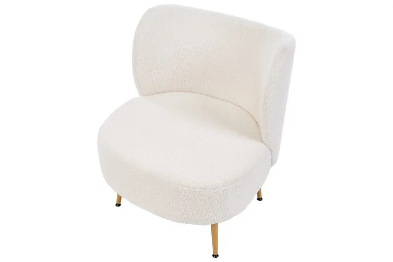 Lenestol Otsby II Hvit/lyst tre - Hvit/lyst tre - Møbler - Stoler - Lenestoler - Lenestol uten armlene