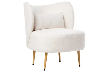 Lenestol Otsby II Hvit/lyst tre - Hvit/lyst tre - Møbler - Stoler - Lenestoler - Lenestol uten armlene