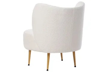 Lenestol Otsby II Hvit/lyst tre - Hvit/lyst tre - Møbler - Stoler - Lenestoler - Lenestol uten armlene