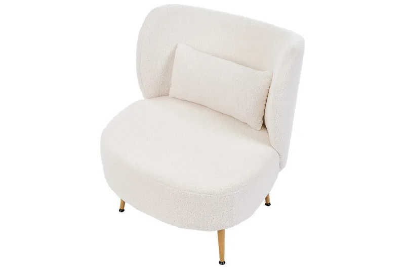 Lenestol Otsby II Hvit/lyst tre - Hvit/lyst tre - Møbler - Stoler - Lenestoler - Lenestol uten armlene