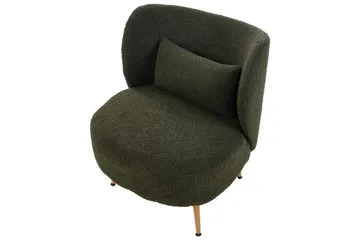 Lenestol Otsby II Mørk grønn/lyst tre - Mørk grønn/lyst tre - Møbler - Stoler - Lenestoler - Lenestol uten armlene