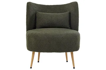 Lenestol Otsby II Mørk grønn/lyst tre - Mørk grønn/lyst tre - Møbler - Stoler - Lenestoler - Lenestol uten armlene