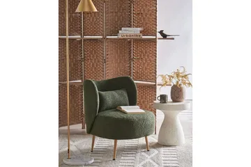 Lenestol Otsby II Mørk grønn/lyst tre - Mørk grønn/lyst tre - Møbler - Stoler - Lenestoler - Lenestol uten armlene