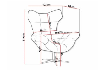 Lenestol Rathkeale - Grøn - Møbler - Stoler - Lenestoler