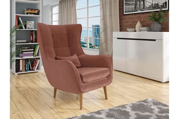 Lenestol - Rosa - Møbler - Stoler - Lenestoler