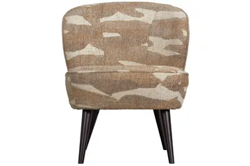 Lenestol Sara - Sand - Møbler - Stoler - Lenestoler - Lenestol uten armlene