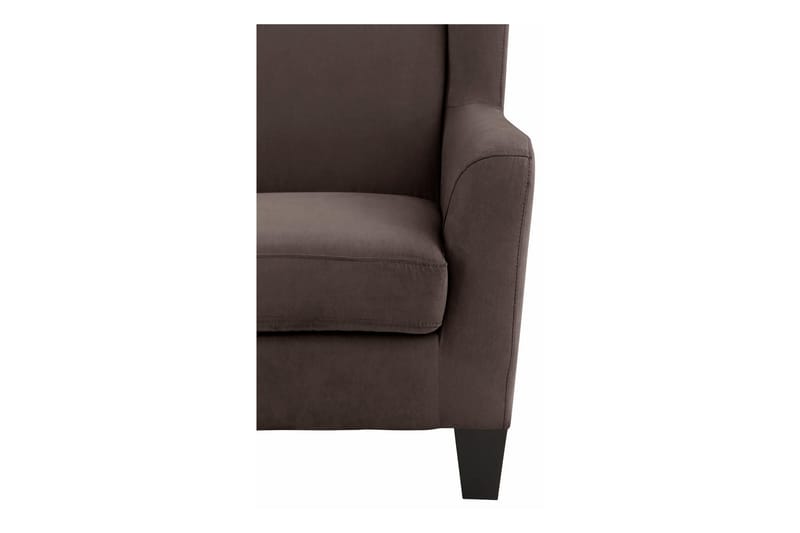Lenestol Spicy Microfiber - Brun - Møbler - Stoler - Lenestoler - Ørelappstol