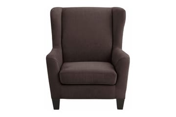Lenestol Spicy Microfiber - Brun - Møbler - Stoler - Lenestoler - Ørelappstol