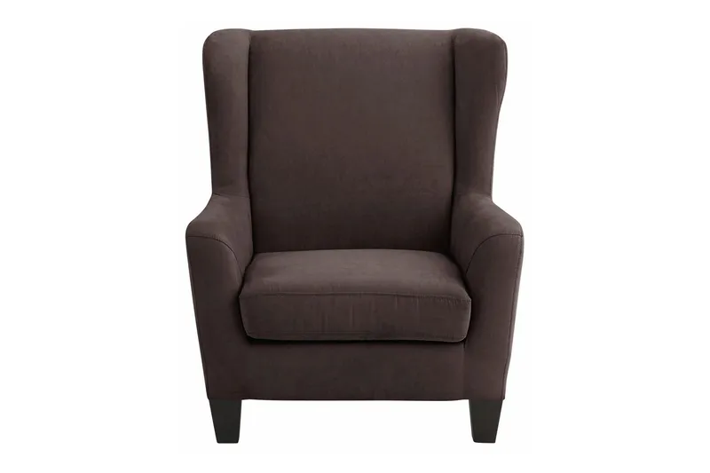 Lenestol Spicy Microfiber - Brun - Møbler - Stoler - Lenestoler - Ørelappstol