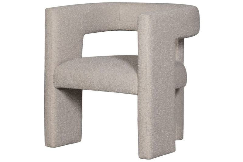 Lenestol Tiwa - Beige - Møbler - Stoler - Lenestoler - Lenestol uten armlene