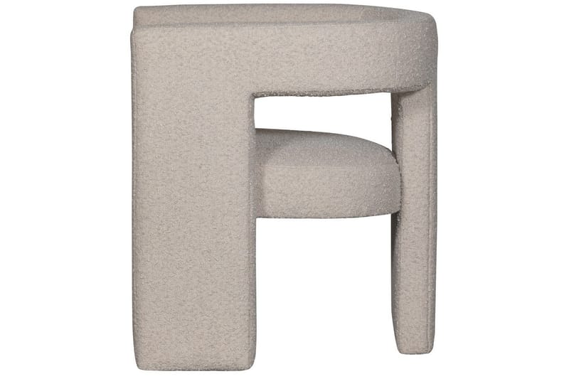 Lenestol Tiwa - Beige - Møbler - Stoler - Lenestoler - Lenestol uten armlene