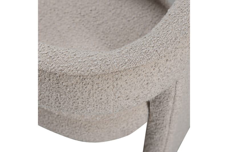 Lenestol Tiwa - Beige - Møbler - Stoler - Lenestoler - Lenestol uten armlene