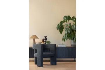 Lenestol Tiwa - Mørkegrå - Møbler - Stoler - Lenestoler