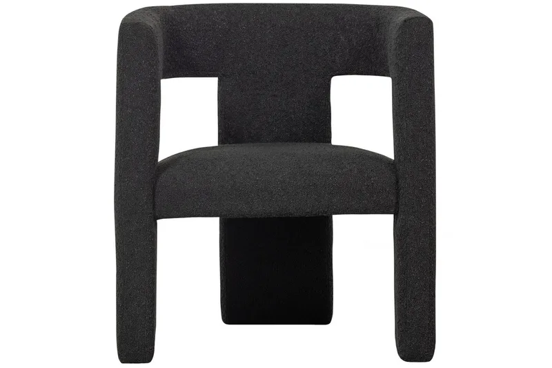 Lenestol Tiwa - Mørkegrå - Møbler - Stoler - Lenestoler
