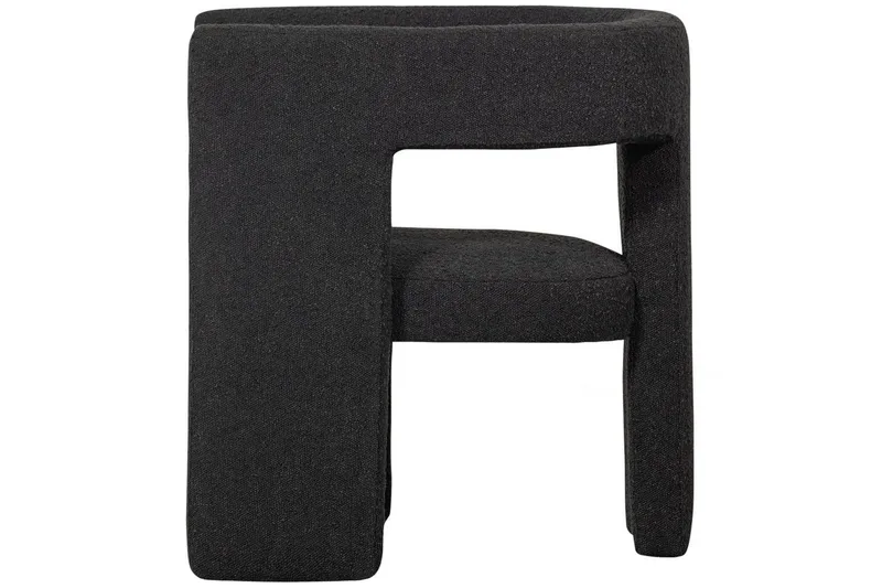 Lenestol Tiwa - Mørkegrå - Møbler - Stoler - Lenestoler