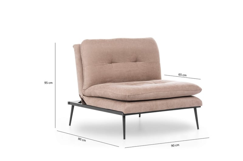 Bramelia Fåtölj - Brun - Møbler - Stoler - Lenestoler - Lenestol uten armlene