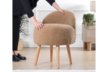 Brookings Lenestol 48 cm - Brun - Møbler - Stoler - Lenestoler - Lenestol uten armlene