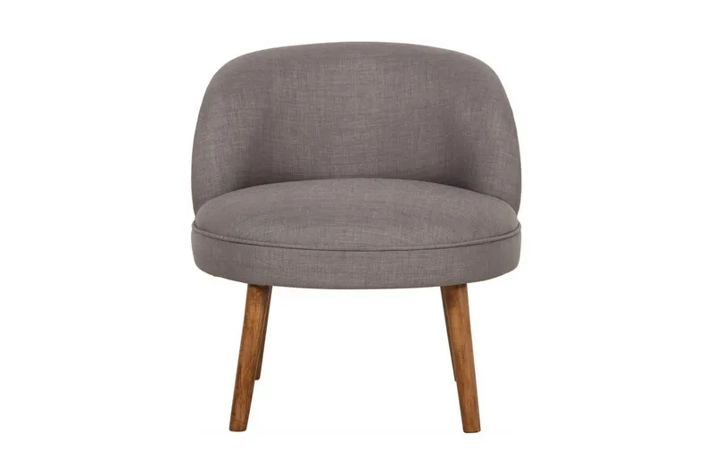 Ciraulo Lenestol med Armlene - Grå - Møbler - Stoler - Lenestoler - Lenestol uten armlene