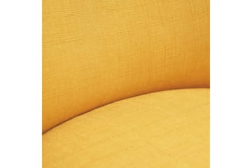 Ciraulo Lenestol med Armlene - Gul - Møbler - Stoler - Lenestoler - Lenestol uten armlene