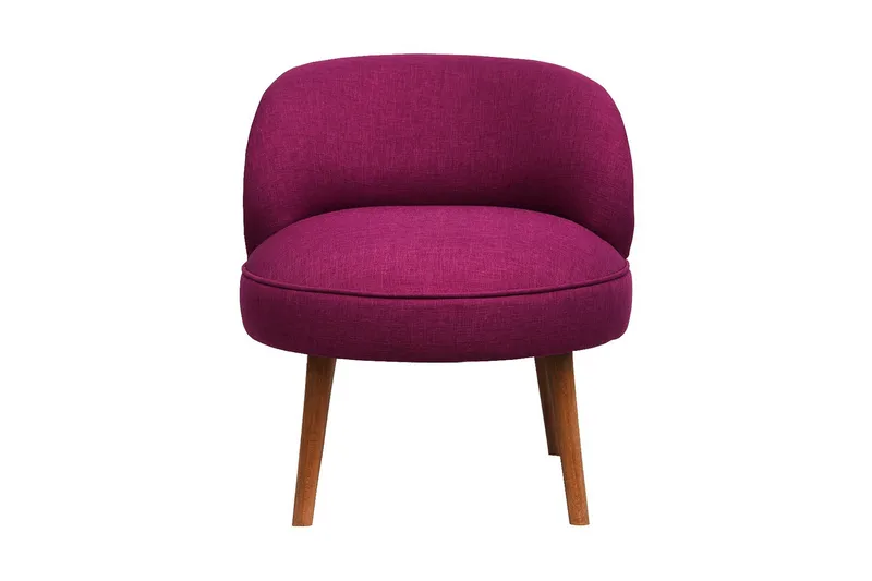 Ciraulo Lenestol med Armlene - Lilla - Møbler - Stoler - Lenestoler - Lenestol uten armlene