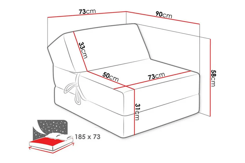 Kintore Fåtölj beige - Møbler - Stoler - Lenestoler - Lenestol uten armlene