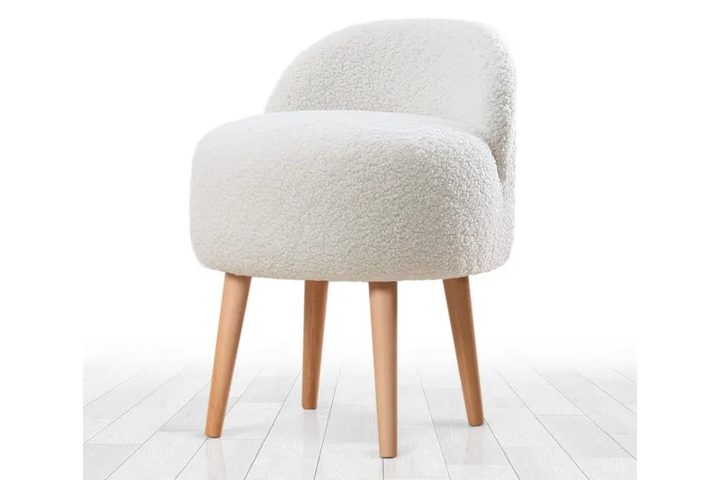 Lenestol Hutchinson 48 cm, Hvit