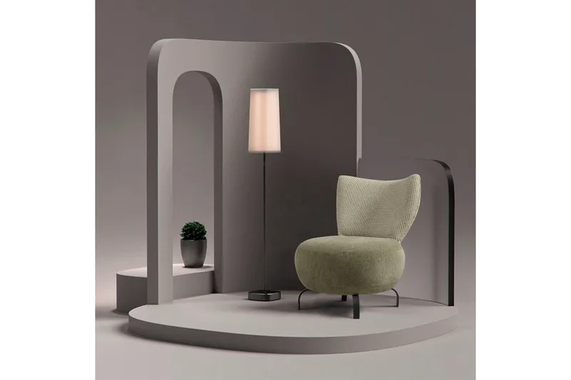 Lolya Lenestol - Grønn/Natur - Møbler - Stoler - Lenestoler - Lenestol uten armlene