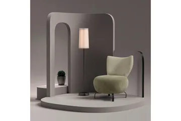 Lolya Lenestol - Grønn/Svart - Møbler - Stoler - Lenestoler - Lenestol uten armlene