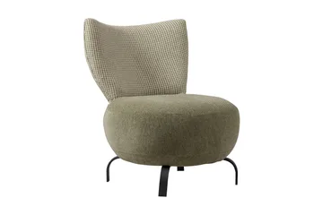 Lolya Lenestol - Grønn/Svart - Møbler - Stoler - Lenestoler - Lenestol uten armlene