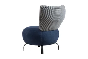Lolya Lenestol - Mørkeblå/Svart - Møbler - Stoler - Lenestoler - Lenestol uten armlene