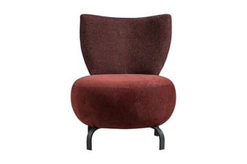 Lolya Lenestol - Rød/Svart - Møbler - Stoler - Lenestoler - Lenestol uten armlene
