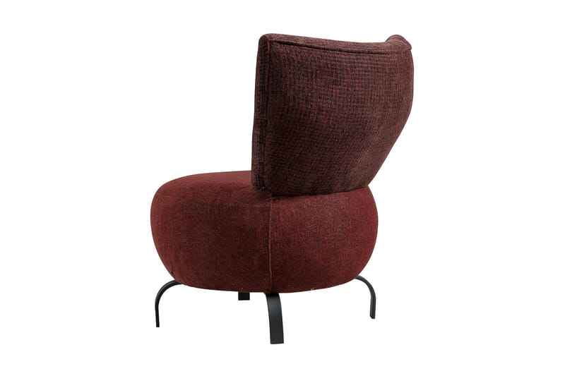 Lolya Lenestol - Rød/Svart - Møbler - Stoler - Lenestoler - Lenestol uten armlene