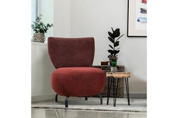 Lolya Lenestol - Rød/Svart - Møbler - Stoler - Lenestoler - Lenestol uten armlene