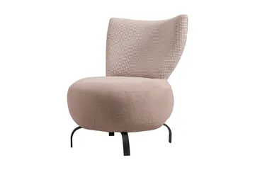 Lolya Lenestol - Rosa/Natur - Møbler - Stoler - Lenestoler - Lenestol uten armlene