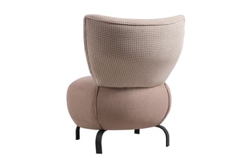 Lolya Lenestol - Rosa/Svart - Møbler - Stoler - Lenestoler - Lenestol uten armlene