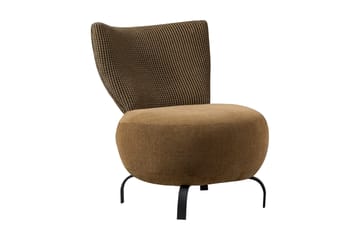 Lolya Lenestol - Sennepsgul/Natur - Møbler - Stoler - Lenestoler - Lenestol uten armlene