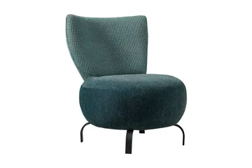 Lolya Lenestol - Turkis/Natur - Møbler - Stoler - Lenestoler - Lenestol uten armlene