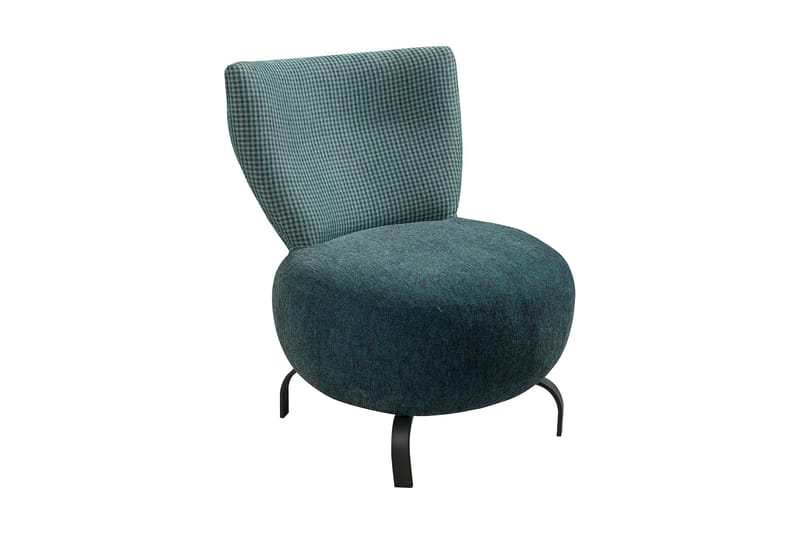 Lolya Lenestol - Turkis/Svart - Møbler - Stoler - Lenestoler - Lenestol uten armlene